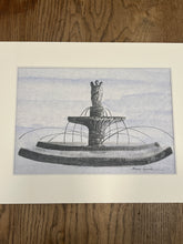 Load image into Gallery viewer, Fontaine de la rotonde Marie Lagarde Aix en Provence