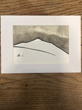 Load image into Gallery viewer, Encres noir et blanc Sainte Victoire Marie Lagarde