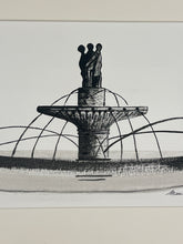 Load image into Gallery viewer, Fontaine de la rotonde Marie Lagarde Aix en Provence