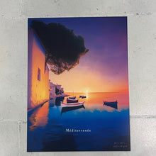 Charger l'image dans la galerie, Affiche méditerrané olivier Malcor