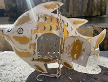 Load image into Gallery viewer, Lanterne Poisson Métal 33 cm