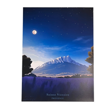 Charger l'image dans la galerie, Affiche nuit étoilée sainte victoire olivier Malcor artyana Aix en Provence