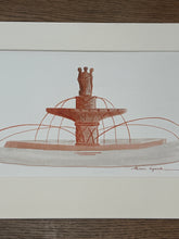 Load image into Gallery viewer, Fontaine de la rotonde Marie Lagarde Aix en Provence