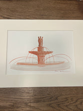 Load image into Gallery viewer, Fontaine de la rotonde Marie Lagarde Aix en Provence