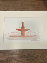 Load image into Gallery viewer, Fontaine de la rotonde Marie Lagarde Aix en Provence