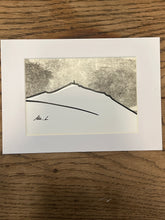 Load image into Gallery viewer, Encres noir et blanc Sainte Victoire Marie Lagarde