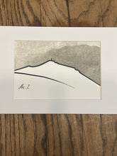 Load image into Gallery viewer, Encres noir et blanc Sainte Victoire Marie Lagarde