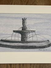 Load image into Gallery viewer, Fontaine de la rotonde Marie Lagarde Aix en Provence