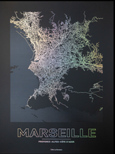 Charger l'image dans la galerie, Affiches Villes - Impression Holographique