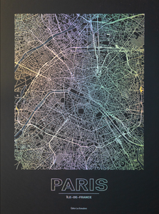 Affiches Villes - Impression Holographique
