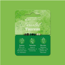 Load image into Gallery viewer, Bracelet signe astro Taureau artyana Aix en Provence