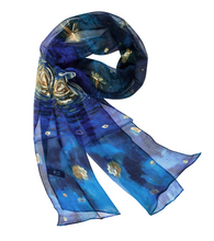 Charger l'image dans la galerie, Foulard Nuits Etoilées - Vincent Van Gogh