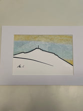 Load image into Gallery viewer, Encres et papier de soie coloré Sainte Victoire Marie Lagarde