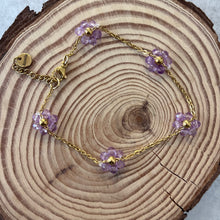 Charger l'image dans la galerie, Bracelet fleurs colorées artyana Aix en Provence