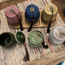Charger l'image dans la galerie, Pot à thé rond en céramique