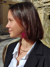 Charger l'image dans la galerie, Boucles d'oreilles passementerie artyana Aix en Provence