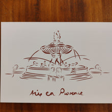 Load image into Gallery viewer, Cartes mazart artyana Aix en Provence