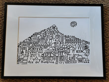 Load image into Gallery viewer, Sainte Victoire Street Art par Marie Lagarde
