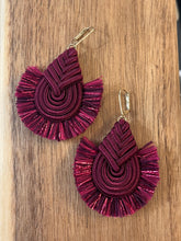 Charger l'image dans la galerie, Boucles d'oreilles passementerie artyana Aix en Provence