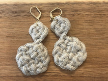 Charger l'image dans la galerie, Boucles d'oreilles passementerie artyana Aix en Provence