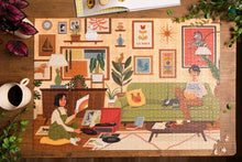 Load image into Gallery viewer, Puzzles 1000 Pièces Retro Afternoon - Nicolle Lalonde