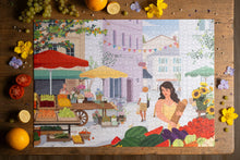 Load image into Gallery viewer, Puzzles 1000 Pièces Market Day - Nicolle Lalonde