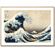 Load image into Gallery viewer, REPRO LA GRANDE VAGUE DE KANAGAWA - HOKUSAI
