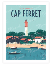 Charger l'image dans la galerie, Affiche Capbreton  Le Phare