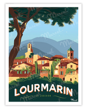 Charger l'image dans la galerie, Affiche Lourmarin
