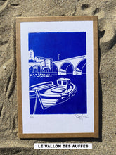 Load image into Gallery viewer, linogravure aix en provence