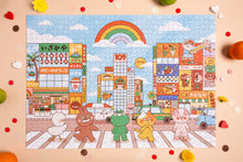 Load image into Gallery viewer, Puzzles 1000 Pièces Quartier Shibuya - Jenny Lelong