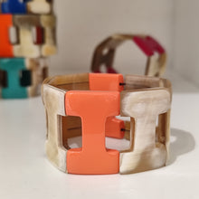 Load image into Gallery viewer, Bracelets manchettes laqués