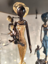 Charger l'image dans la galerie, Sculptures Bronze Burkina Faso - 26 cm