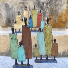 Charger l'image dans la galerie, La Famille - Bronze Burkina