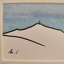 Load image into Gallery viewer, Encres et papier de soie coloré Sainte Victoire Marie Lagarde