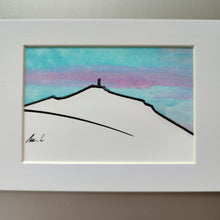 Load image into Gallery viewer, Encres et papier de soie coloré Sainte Victoire Marie Lagarde