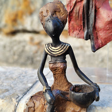 Charger l'image dans la galerie, Petit bronze africain assis