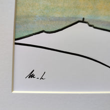 Load image into Gallery viewer, Encres et papier de soie coloré Sainte Victoire Marie Lagarde