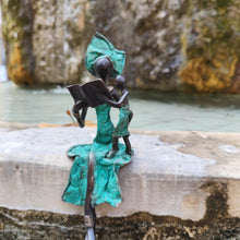 Load image into Gallery viewer, Bronze Burkina, Femme assise