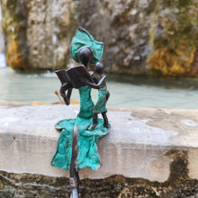 Load image into Gallery viewer, Bronze Burkina, Femme assise