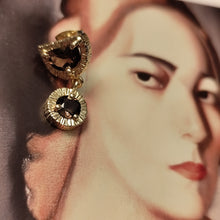 Charger l'image dans la galerie, Boucles d'oreilles Ekadori Smoky quartz