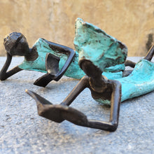 Load image into Gallery viewer, Bronze Burkina Faso allongés