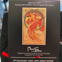 Charger l'image dans la galerie, Chaussettes Alphonse Mucha - La danse