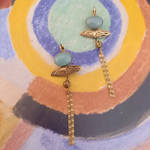 Charger l'image dans la galerie, Boucles d'oreilles Sarah Art Nouveau