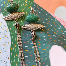 Charger l'image dans la galerie, Boucles d'oreilles Sarah Art Nouveau