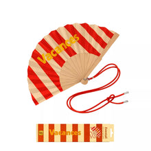 Load image into Gallery viewer, Éventail Vacances