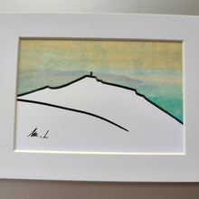 Load image into Gallery viewer, Encres et papier de soie coloré Sainte Victoire Marie Lagarde