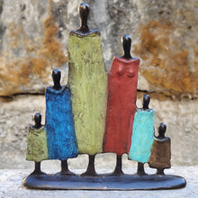 Charger l'image dans la galerie, La Famille - Bronze Burkina