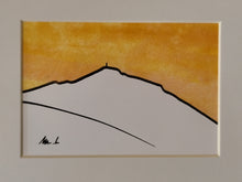 Charger l'image dans la galerie, Encres et papier de soie coloré Sainte Victoire Marie Lagarde