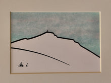 Charger l'image dans la galerie, Encres et papier de soie coloré Sainte Victoire Marie Lagarde
